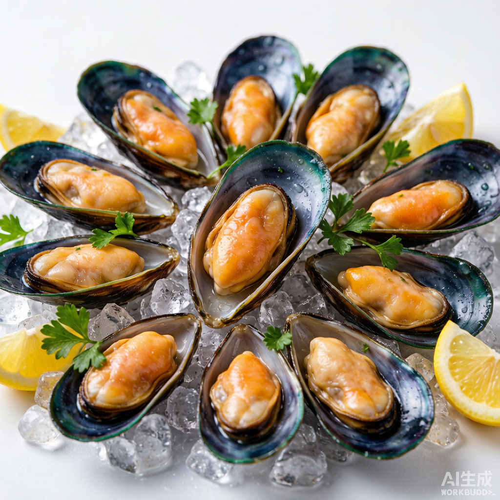 Fresh Green Mussels
